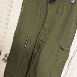 Olive Green Cargo Pants